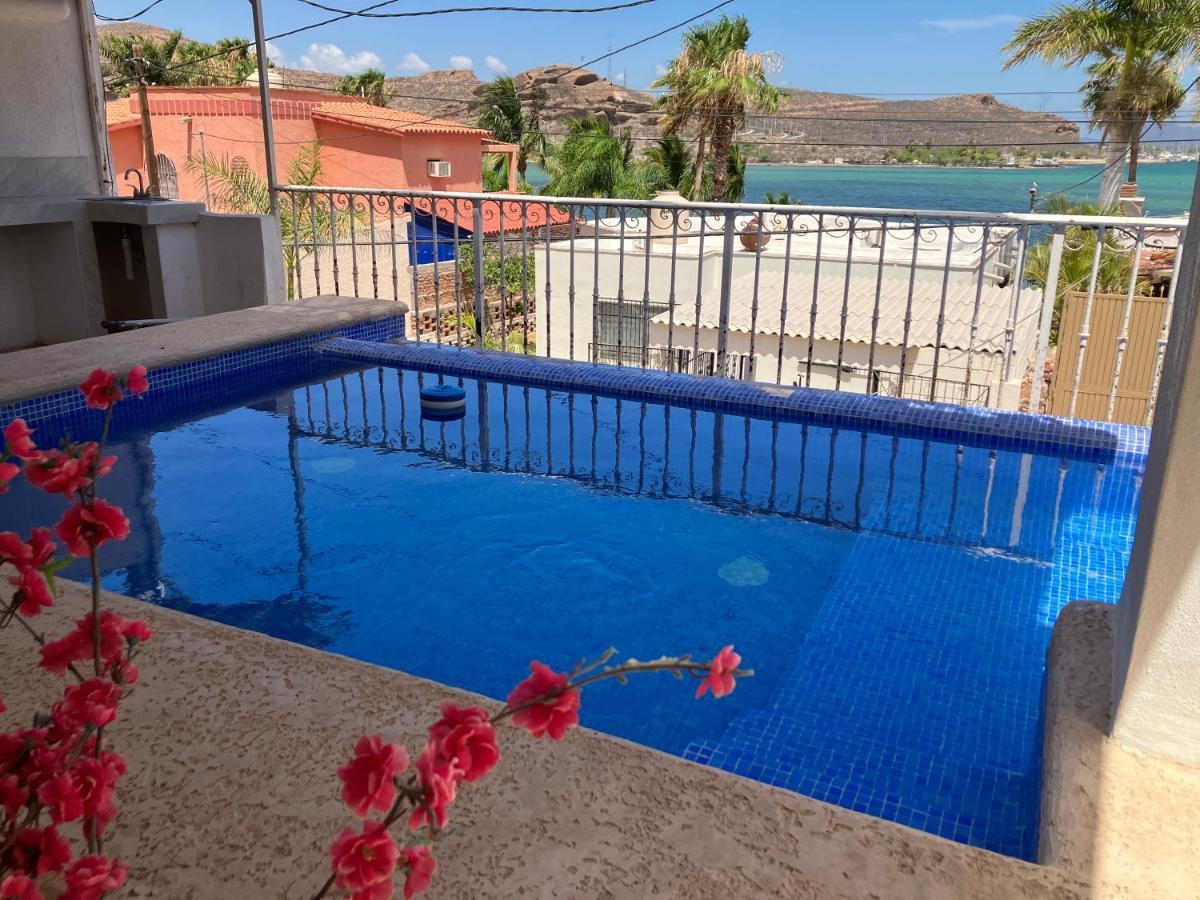 Vista Al Mar Y Alberca Privada En Sector Bahia Vila San Carlos Nuevo Guaymas Exterior foto
